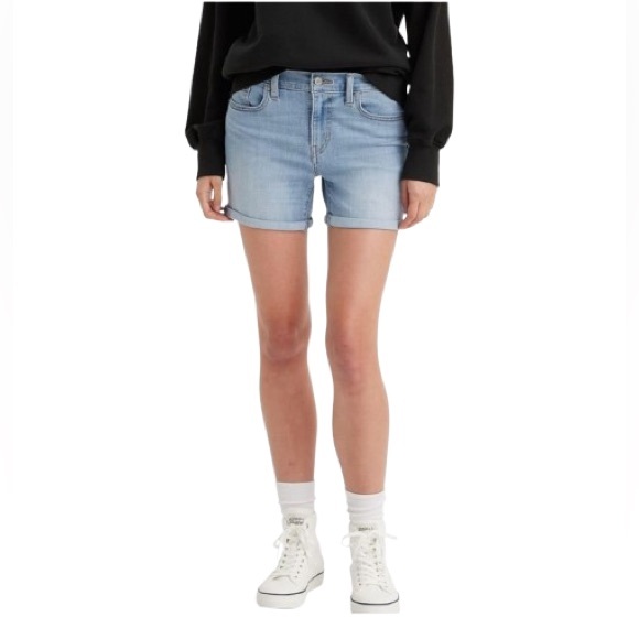 Denizen from Levi's Pants - 🆕 Denizen by Levi’s Women’s Mid Length Denim Jeans Shorts 31W 12 Large